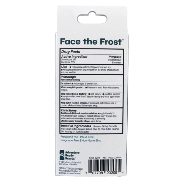Face The Frost - Winter Skin Protection Stick
