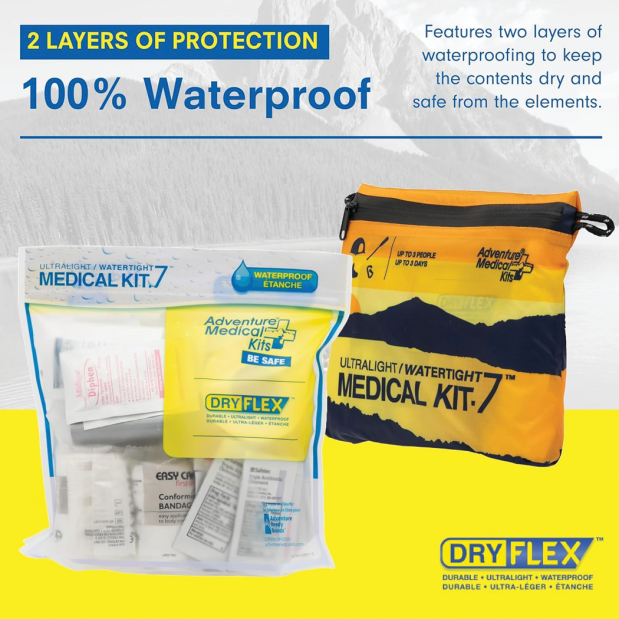 Ultralight / Watertight Medical Kit .7 (1/2 People)