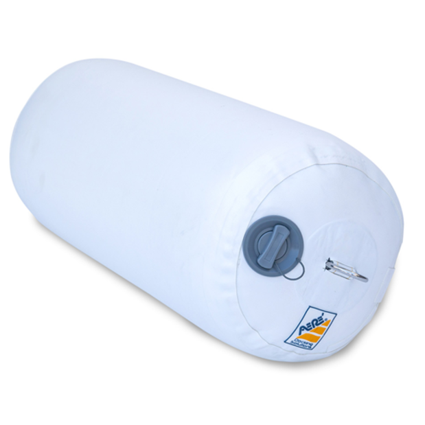 0100-1242-wht of AERÉ Docking Solutions Aere 12" Diameter Inflatable Fenders - Heavy Duty 0.9 mm Fabric