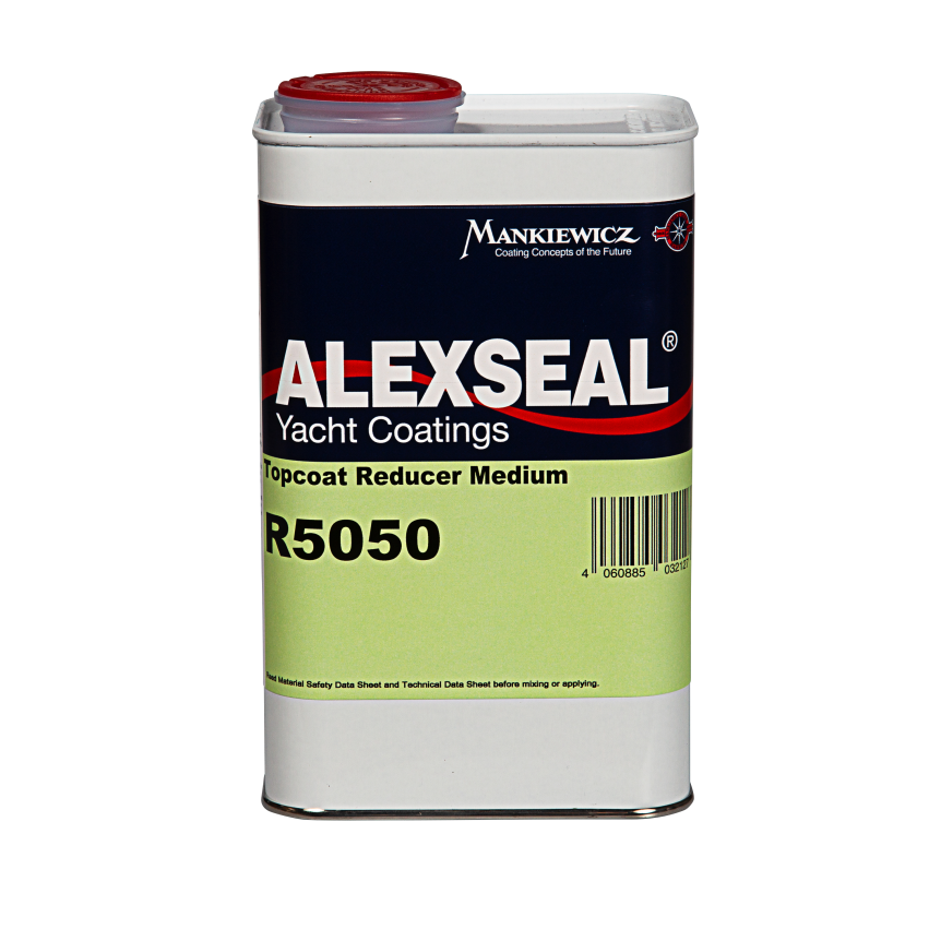 r5050-4 of Alexseal Yacht Coatings Medium Topcoat Reducer - R5050