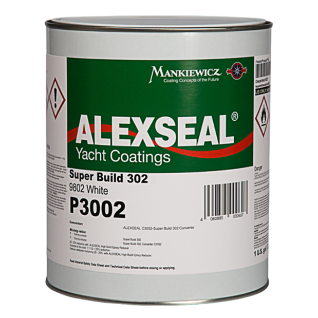 p3002 of Alexseal Yacht Coatings Super Build Primer 302 - Base Only