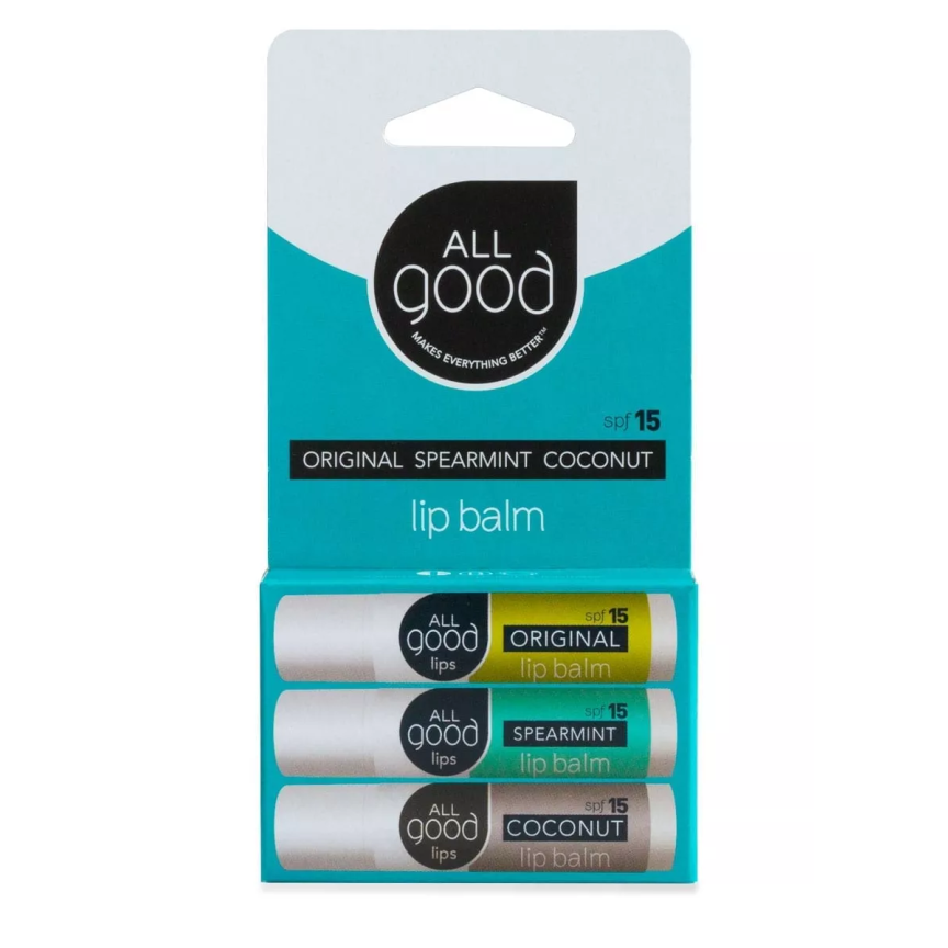 153 of All Good Assorted SPF 15 Lip Balms