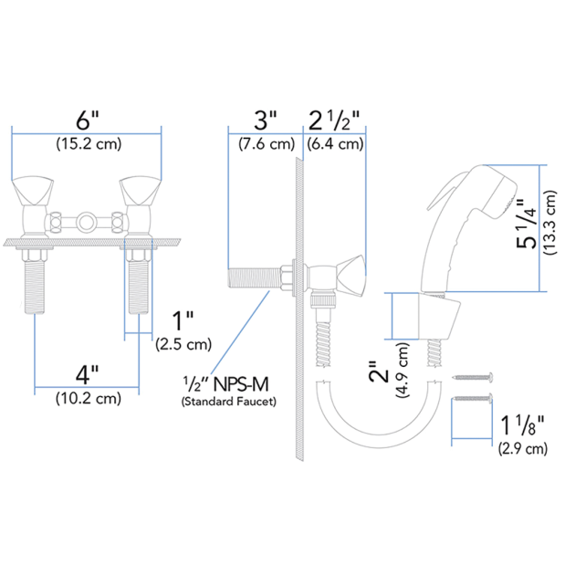 Trinidad - External Shower Mixer