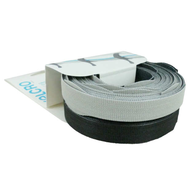close up of American Cord and Webbing Co Velcro One-Strap Thin Ties