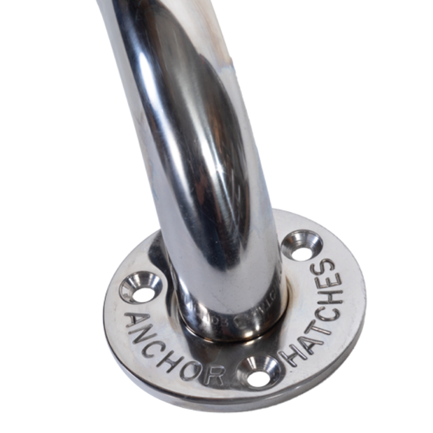 details of Anchor Hatches Stainless Steel Grab Rails