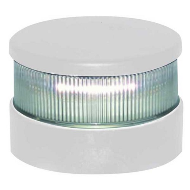 Aqua Signal Series 34 LED All-Round Navigation Light with White Beam & White Housing