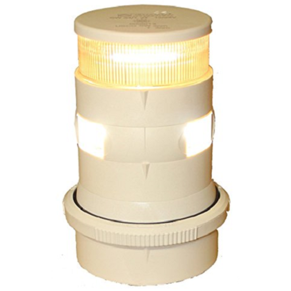 White Aqua Signal Series 34 Masthead/Anchor Light
