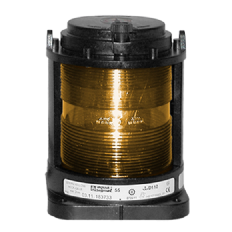 Series 55 Commercial Navigation Light - Stern, Yellow