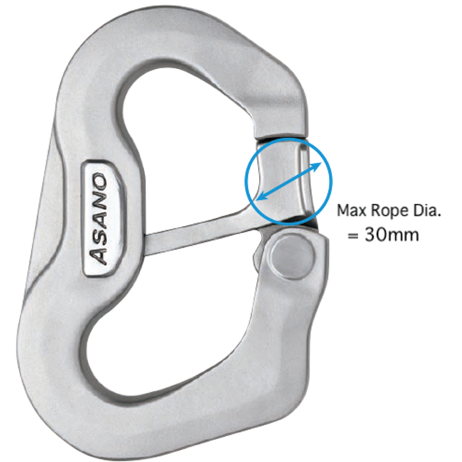 Snap Hook Type B - Stainless Steel