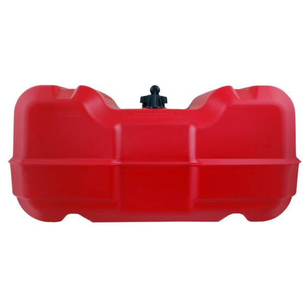 Side View of Attwood 12 Gal EPA Low Permeation Portable Fuel Tank with Gauge