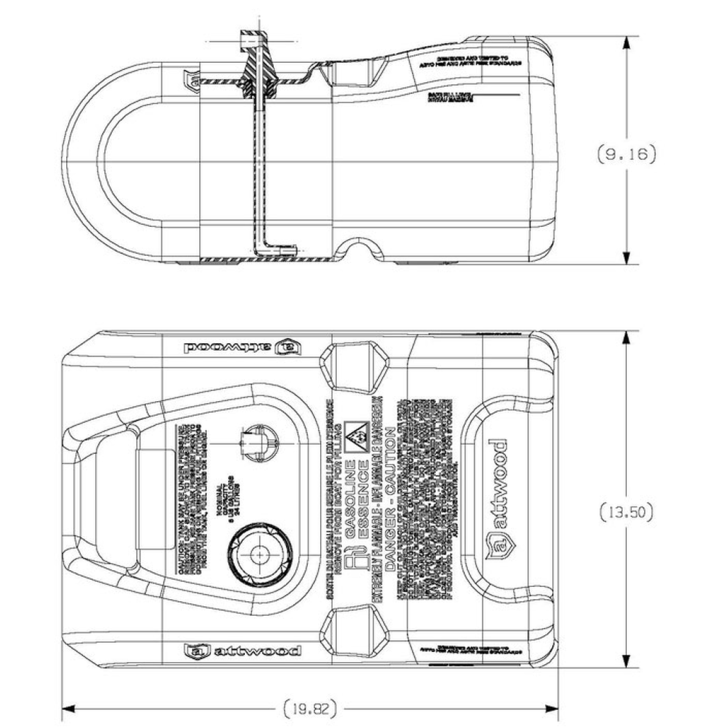 6 Gal EPA Portable Fuel Tank