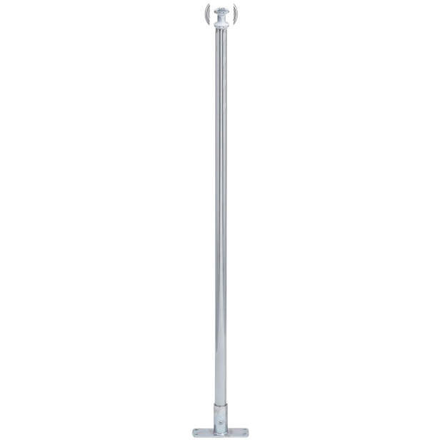 Ski Tow Pylon, Stainless Steel - 43" x 1-1/4"