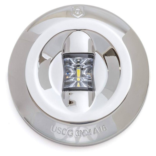 6556 of Attwood Transom Mount Stern Light - 3 Mile LED