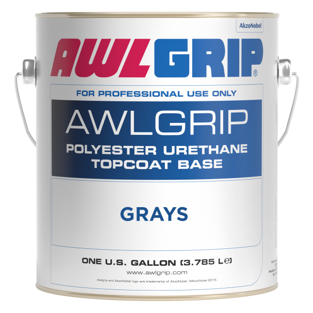 gallon of Awlgrip Topcoat Base - Grays & Blacks