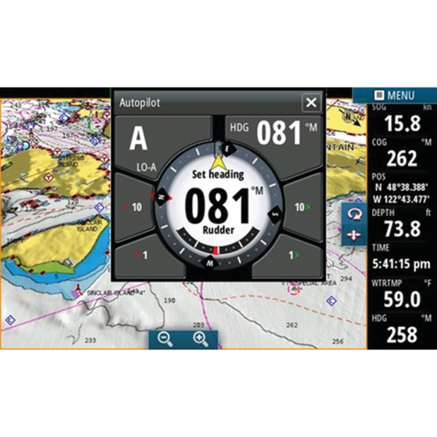 Zeus³ 7 chartplotter with C-MAP Cartography