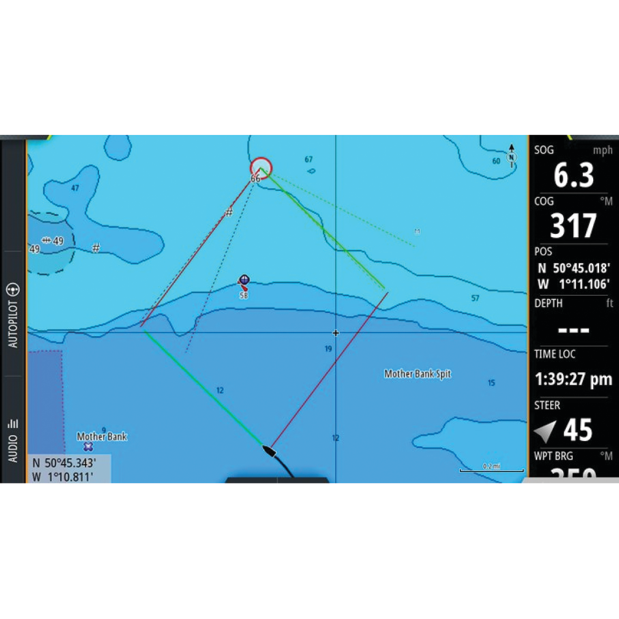 Zeus³ 7 chartplotter with C-MAP Cartography