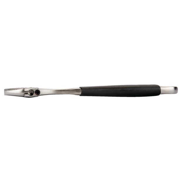 Adjustable Wrench w/ Rubber Handle & Chrome Finish