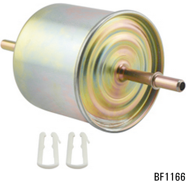 Baldwin Filters BF1166 In-Line Gasoline Fuel Filter - 5/16" Hose