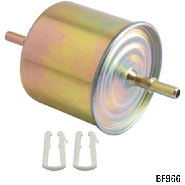 Baldwin Filters BF966 In-Line Gasoline Fuel Filter - 5/16" Hose