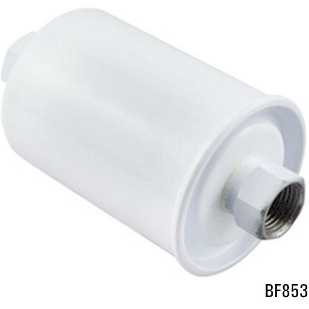 Baldwin Filters Metric In-Line Fuel Filter - M16 x 1.5 Threaded Inlet & Outlet