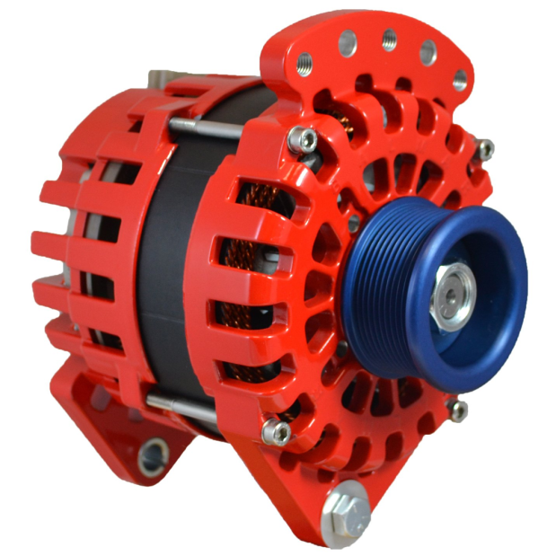 Balmar 170A 12V XT Ser. Alternator - J10 Serpentine Pulley, 3.15" Dual Foot Mount