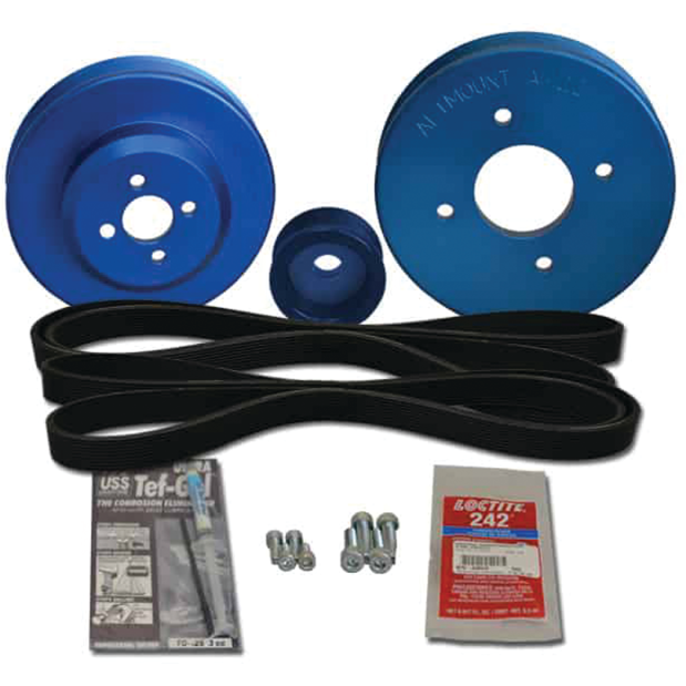 AltMount Serpentine Pulley Conversion Kit for Yanmar Diesel Engines