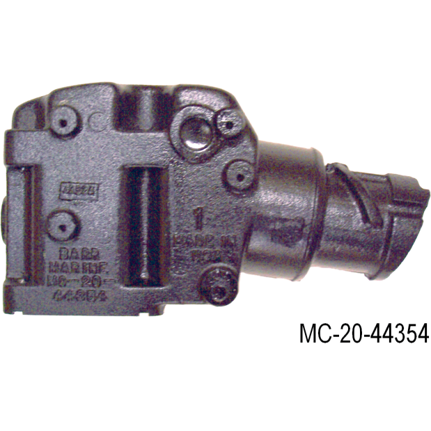 Mercruiser Center Riser - V6-229 CID & 262 CID, 4" Hose