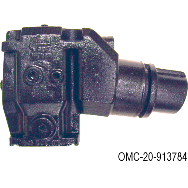 OMC V6-4.3L Cobra Exhaust Riser / Elbow of Barr Marine OMC V6-4.3L Cobra Exhaust Riser / Elbow