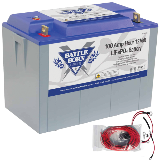 100Ah 12V LiFePO4 Heated Battery