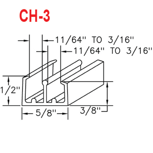 Channel-Mate Window Track - for Double Windows