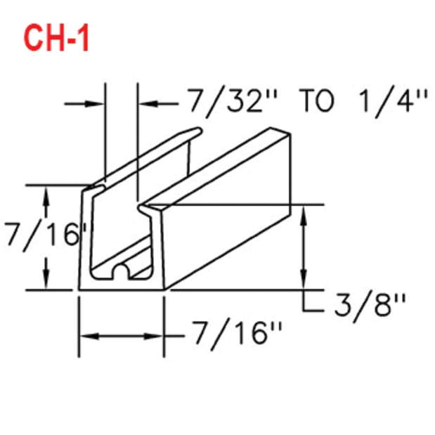 Channel-Mate Window Track - for Single Window