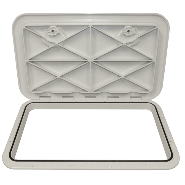 open of Beckson HT Series Flush Hatch