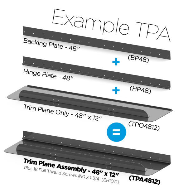 Bennett Complete Standard Trim Plane Assemblies