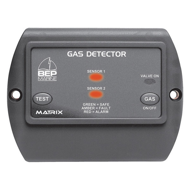 600-gdl of BEP Marine Matrix Gasoline/Propane Detector Kit - with Solenoid On/Off Circuit