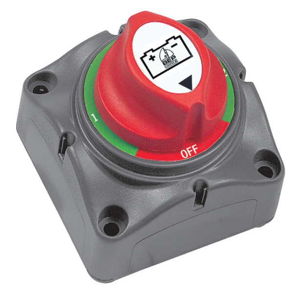 Mini Battery Selector Switch - 1-2-Both-Off