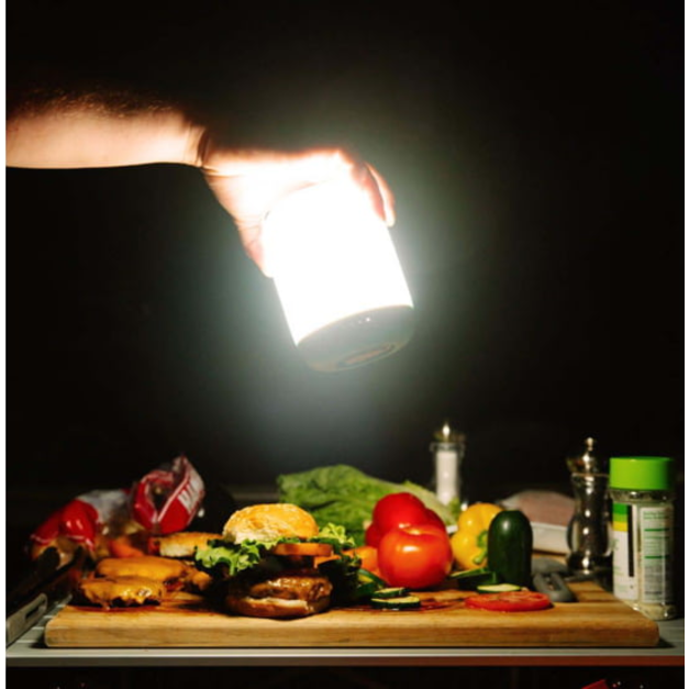 in use of Biolite Alpenglow 500 Lantern
