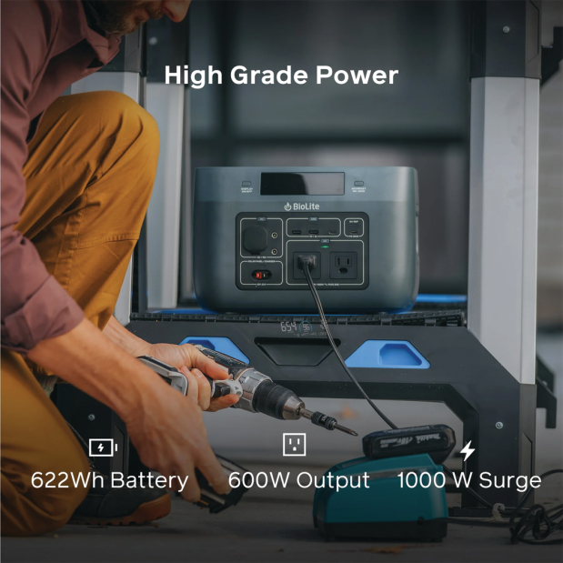 BaseCharge 600+ Rechargeable Power Station