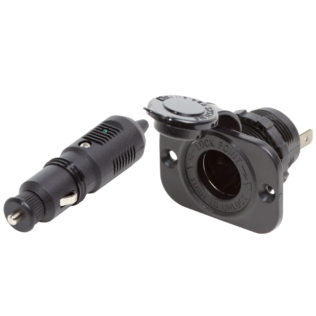 1015 of Blue Sea Systems 12 Volt Plug with Dash Socket