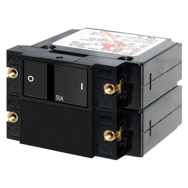 7417 of Blue Sea Systems A-Series Flat Rocker Circuit Breaker