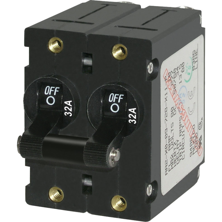 AC/DC Double Pole Circuit Breakers