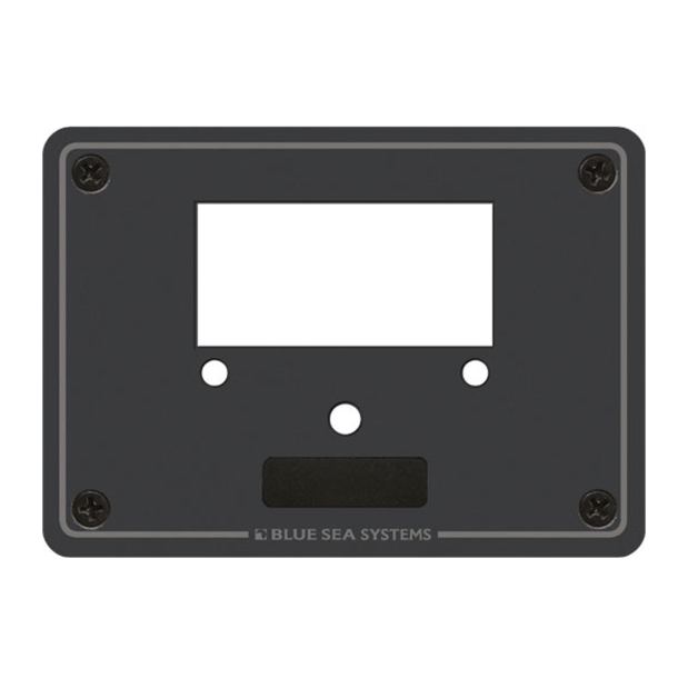 8013 of Blue Sea Systems Single Meter Mounting Panel