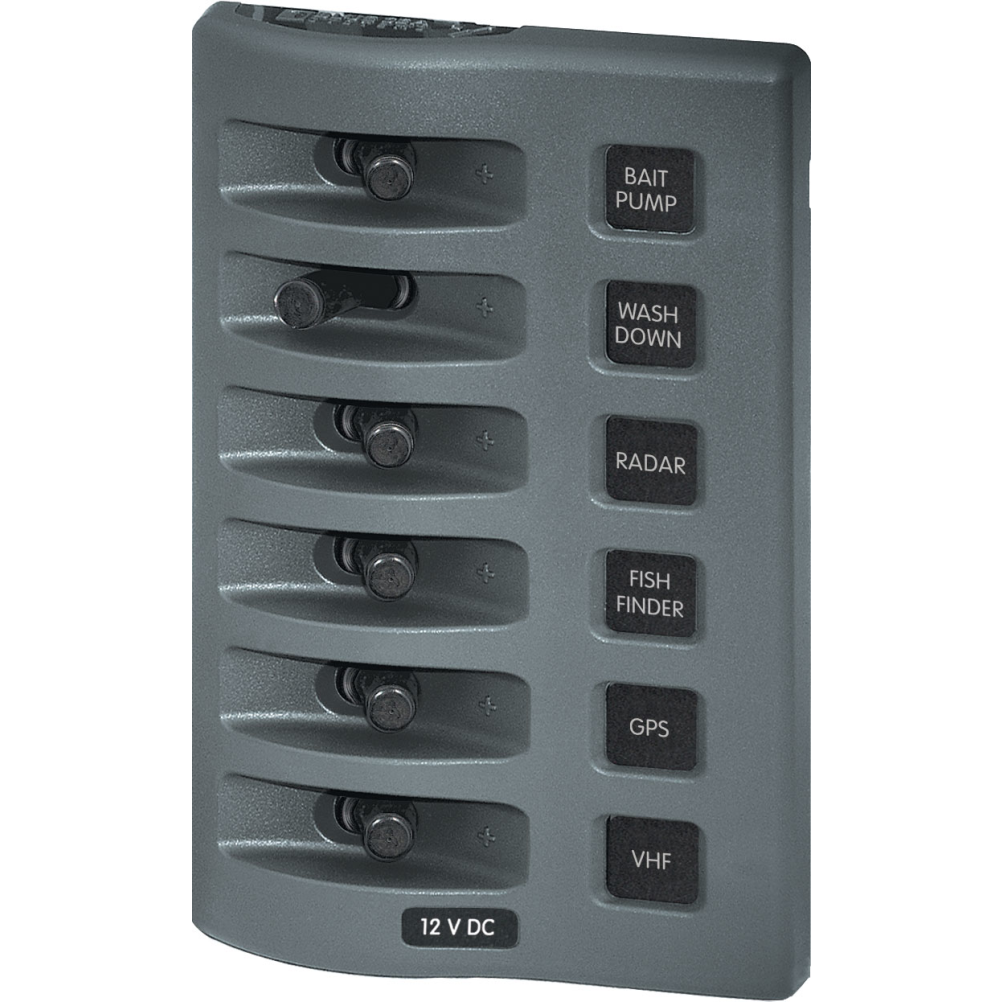 WeatherDeck 12V DC Waterproof Switch Panel 