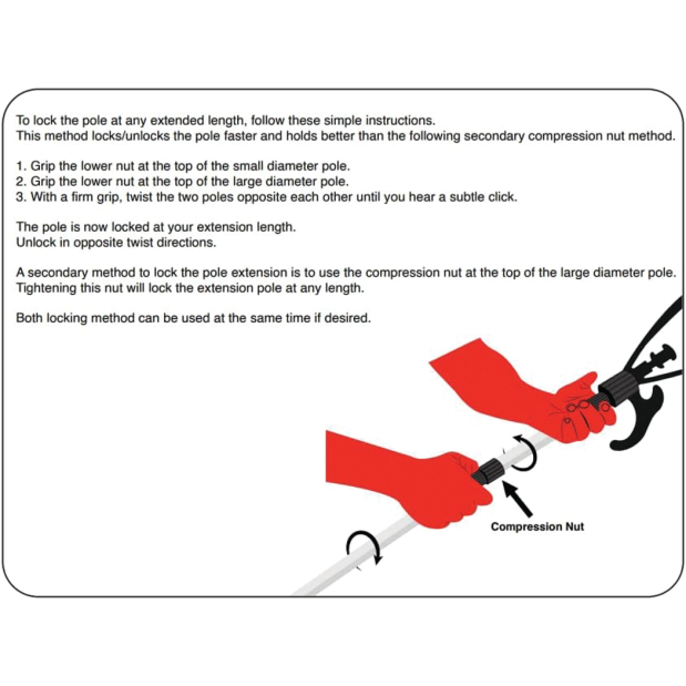 Extendable Docking Pole