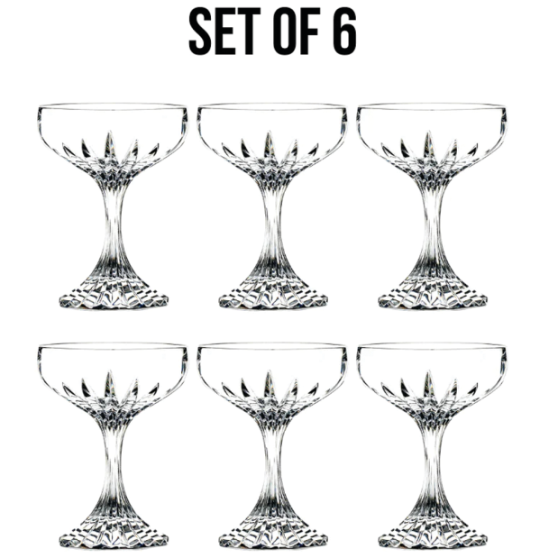 Tryst 6 oz. Polycarbonate Coupe Cocktail Glass