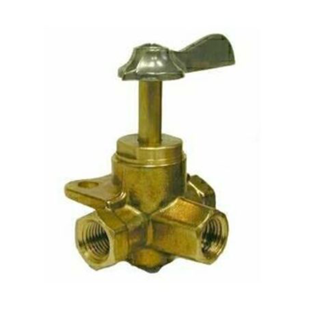 3-Way Ball Valve with 360 Degree Click