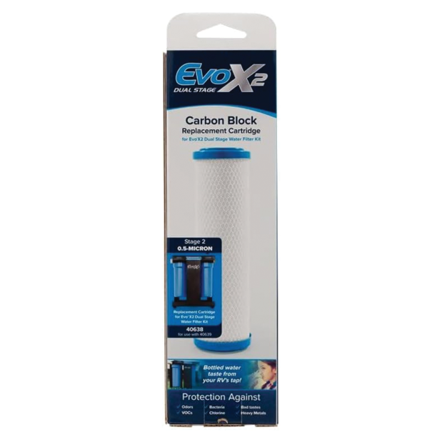 EVO X2 0.5-Micron Carbon Block Replacement Cartridge