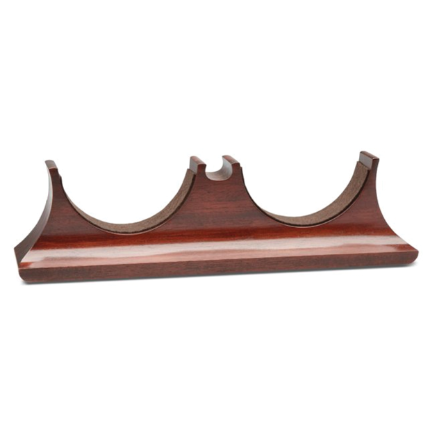 Front View of Chelsea Contemporary Clock & Barometer Display Base-Double