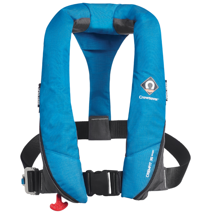 Crewsaver Crewfit 35 Sport Automatic Inflatable PFD, Blue