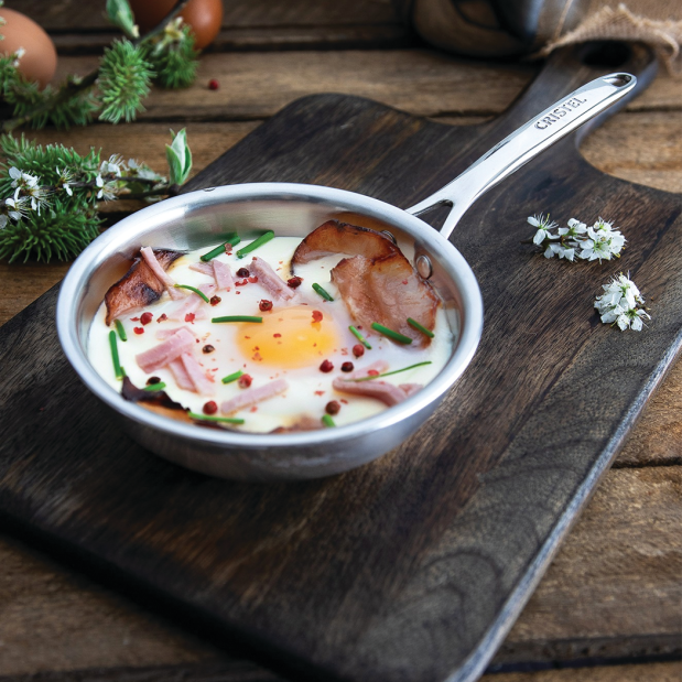 Mini Stainless Chef's Pans - Fixed Castel'Pro