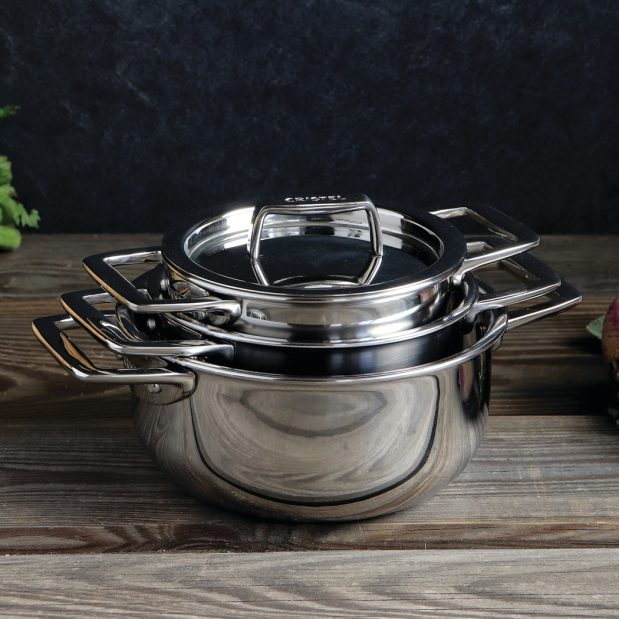 Mini Stainless Stewpot - Fixed Castel'Pro